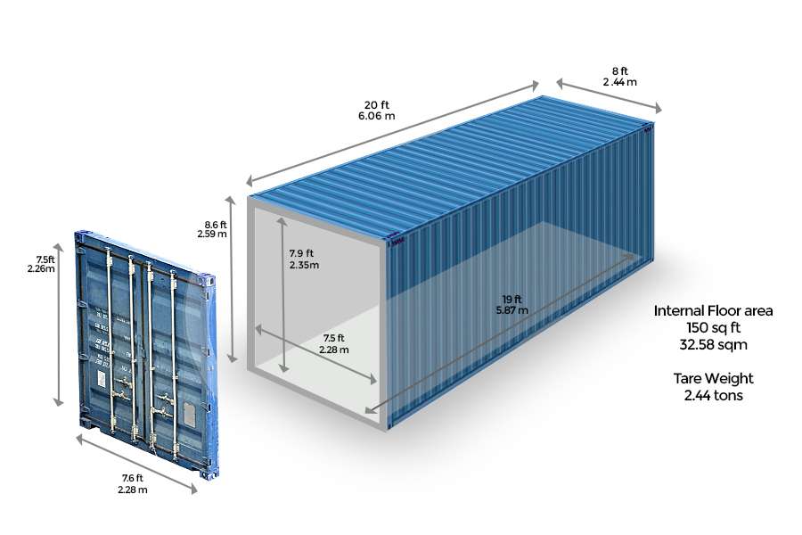 Kích Thước Container Chở Hàng